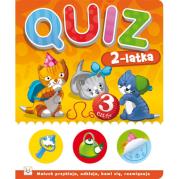 Quiz 2 latka cz.3. Autor: Opracowanie zbiorowe. Dadada.pl Okładka książki Quiz 2 latka cz.3