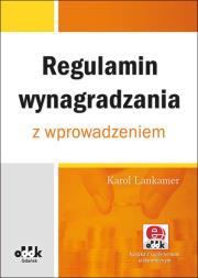 Okładka książki Regulamin wynagradzania z wprowadzeniem z suplementem elektronicznym