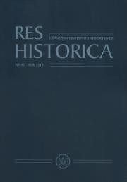 Opakowanie Res Historica Nr 45 Rok 2018