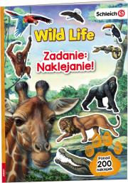 Okładka książki Schleich Wild Life Zadanie Naklejanie