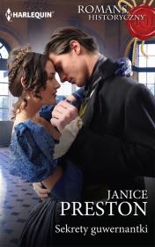 Sekrety guwernantki. Autor: Preston Janice. Dadada.pl Okładka książki Sekrety guwernantki