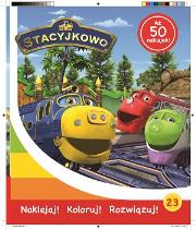 Stacyjkowo.ACTIVITY z NAKLEJKAMI. Autor: Opracowanie zbiorowe. Dadada.pl Okładka książki Stacyjkowo.ACTIVITY z NAKLEJKAMI