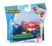 Opakowanie Super Wings 2-pak figurek transf. Jett & Jerome