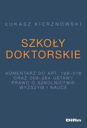 Okładka książki Szkoły doktorskie