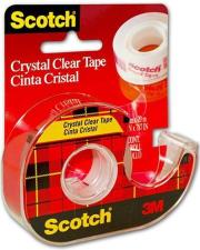 Opakowanie TAŚMA BIUROWA CRYSTAL SCOTCH Z DYSPENSEREM 144