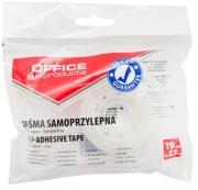 Taśma biurowa samoprzylepna Office Products 19mmx33m transparentna z dyspenserem. Wydawca: Office Products. Dadada.pl Opakowanie Taśma biurowa samoprzylepna Office Products 19mmx33m transparentna z dyspenserem