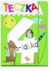 Okładka książki Teczka 4-latka. Zgaduję, rysuję, maluję