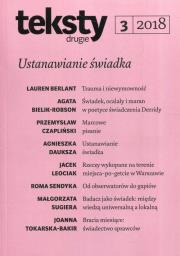 Opakowanie Teksty drugie 3/2018