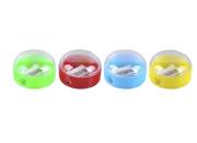 Opakowanie Temperówka DONAU plastikowa pojedyncza mała okrągła 40 sztuk mix kolorów