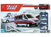 Opakowanie Tor samochodowy z akcesoriami auta ratunkowe