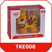 Tygrys do ciągnięcia. Wydawca: Tooky Toy. Dadada.pl Opakowanie Tygrys do ciągnięcia