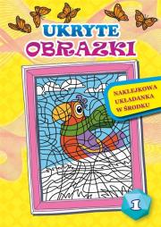 Ukryte obrazki 1. Autor: Monika Duda. Dadada.pl Okładka książki Ukryte obrazki 1