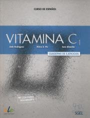 Vitamina C1 Cuaderno de ejercicios. Autor: Rodríguez Aida, Viz Elvira A., Almuiña Sara. Dadada.pl Okładka książki Vitamina C1 Cuaderno de ejercicios