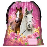 Worek na obuwie Konie 15. Wydawca: Derform. Dadada.pl Opakowanie Worek na obuwie Konie 15