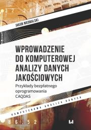 Wprowadzenie do komputerowej analizy danych jakościowych. Autor: Niedbalski Jakub. Dadada.pl Okładka książki Wprowadzenie do komputerowej analizy danych jakościowych