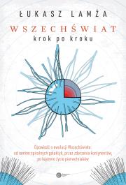 Wszechświat krok po kroku. Autor: Lamża Łukasz. Dadada.pl Okładka książki Wszechświat krok po kroku