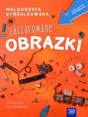Okładka książki ZACZAROWANE OBRAZKI LUBIĘ CZYTAĆ ZE STRZAŁKĄ