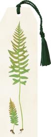 Opakowanie Zakładka 15 ze wstążką Paproć I 2 sztuki