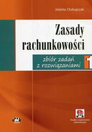 Okładka książki Zasady rachunkowości zbiór zadań z rozwiązaniami 1