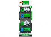 Opakowanie Zestaw auta śmieciarki 8cm 4el