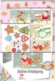 Opakowanie Zestaw kreatywny świąteczny klasyczny