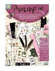 Opakowanie Zestaw papierów do prac ręcznych Botanical STnux