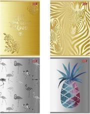 Opakowanie ZESZY A5 60K LINIA GOLD AND SILVER UNIPAP