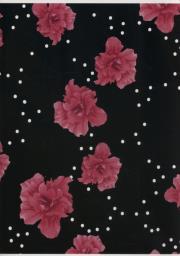 Opakowanie Zeszyt A5 w kratkę 16 kartek Kwiaty 5 sztuk