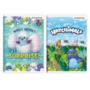 Opakowanie Zeszyt A5 w trzy linie kolorowe 16 kartek Hatchimals 20 sztuk mix