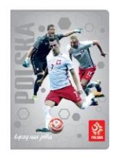 Opakowanie Zeszyt A5/80K kratka PZPN+Hybrid (10szt)