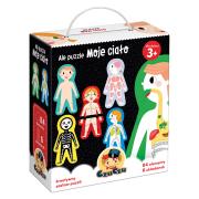 Ale Puzzle Moje Ciało 3+. Wydawca: Bright Junior Media. Dadada.pl Opakowanie Ale Puzzle Moje Ciało 3+