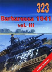 Barbarossa 1941 vol. III 323. Autor: Jacek Domański. Dadada.pl Okładka książki Barbarossa 1941 vol. III 323