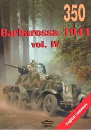 Barbarossa 1941 vol.IV 350. Autor: Jacek Domański. Dadada.pl Okładka książki Barbarossa 1941 vol.IV 350