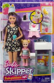 Barbie opiekunka. Wydawca: Mattel. Dadada.pl Opakowanie Barbie opiekunka