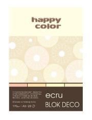 Opakowanie Blok A5/20K Deco Ecru 170g HAPPY COLOR