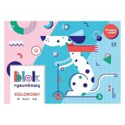 Opakowanie Blok rysunkowy kolor A4/15K HAPPY COLOR