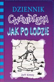 Dziennik cwaniaczka 13 Jak po lodzie. Autor: Jeff Kinney. Dadada.pl Okładka książki Dziennik cwaniaczka 13 Jak po lodzie