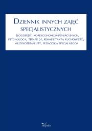 Okładka książki Dziennik innych zajęć specjalistycznych