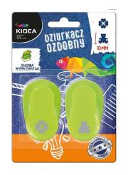 Dziurkacze ozdobne Kidea 10mm 2 sztuki. Wydawca: Derform. Dadada.pl Opakowanie Dziurkacze ozdobne Kidea 10mm 2 sztuki