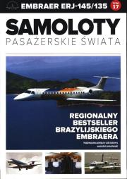 Okładka książki EMBRAER ERJ 145/135 SAMOLOTY PASAŻERSKIE ŚWIATA TOM 17