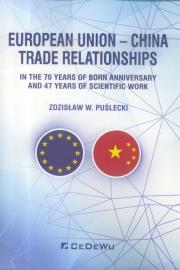 Okładka książki European Union - China. Trade Relationships