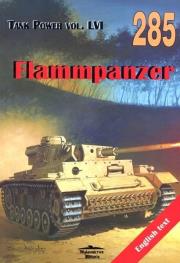 Flammpanzer. Tank Power vol. LVI 285. Autor: Janusz Ledwoch. Dadada.pl Okładka książki Flammpanzer. Tank Power vol. LVI 285
