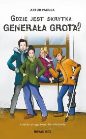 GDZIE JEST SKRYTKA GENERAŁA GROTA. Autor: Artur Pacuła. Dadada.pl Okładka książki GDZIE JEST SKRYTKA GENERAŁA GROTA