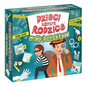 GRA MAŁY DETEKTYW DZIECI KONTRA RODZICE. Wydawca: Kangur. Dadada.pl Opakowanie GRA MAŁY DETEKTYW DZIECI KONTRA RODZICE