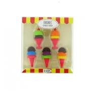 Opakowanie Gumki do mazania - zestaw lody