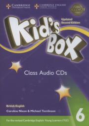 Kid's Box 6 Class Audio CD British English. Autor: Nixon Caroline, Tomlinson Michael. Dadada.pl Okładka książki Kid's Box 6 Class Audio CD British English