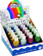 Opakowanie Klej brokatowy Fiorello display 24 sztuki