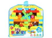 Opakowanie Klocki konstrukcyjne 76el torba