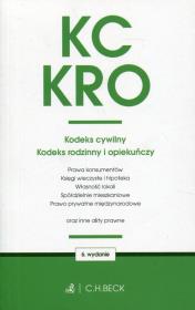 KODEKS CYWILNY KODEKS RODZINNY I OPIEKUŃCZY ORAZ USTAWY TOWARZYSZĄCE WYD. 6. Autor: Opracowanie zbiorowe. Dadada.pl Okładka książki KODEKS CYWILNY KODEKS RODZINNY I OPIEKUŃCZY ORAZ USTAWY TOWARZYSZĄCE WYD. 6