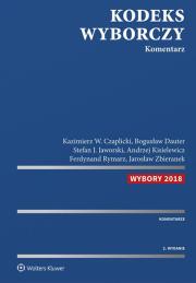 Okładka książki Kodeks wyborczy Komentarz w.2/2018